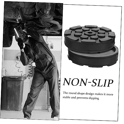 NIYANGLE 4 Pcs Almofada De Suporte De Chão Bloco Jack Adaptador De Macaco Automotivo Adaptador De To