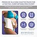 EpiFoam Silicone Coated Pads – Premium Durable Silicone Foam Dressing for Post-Surgical & Liposuction Recovery - Helps Balance Compression & Enhances Comfort - Includes 3 Sheets, 7.75 x 11.5 Inches