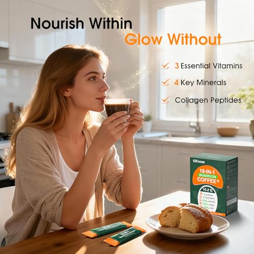 18-in-1 Mushroom Coffee with Collagen