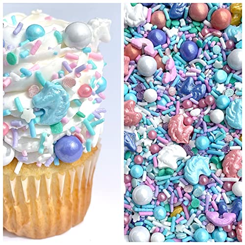 Add a Magical Touch to Your Baked Goods with our Unicorn, Pastel, and Cake Sprinkles!