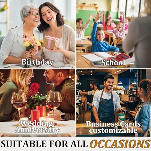 Warmther 51pcs Coupons Card Box for Couples Personalized Customized Gifts, Birthday Gifts for Her Him Anniversary for Men Women Wife Husband Boyfriend Girlfriend - 3