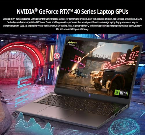 Image of Acer Nitro V 15 Gaming Laptop, Intel 13 Gen Core i9-13900H, GeForce RTX 4060, 15.6 inch 144 Hz IPS Display, 64 GB DDR5, 4 TB SSD, Wi-Fi 6, Backlit Keyboard, Windows 11 Pro, Microsoft Office Lifetime