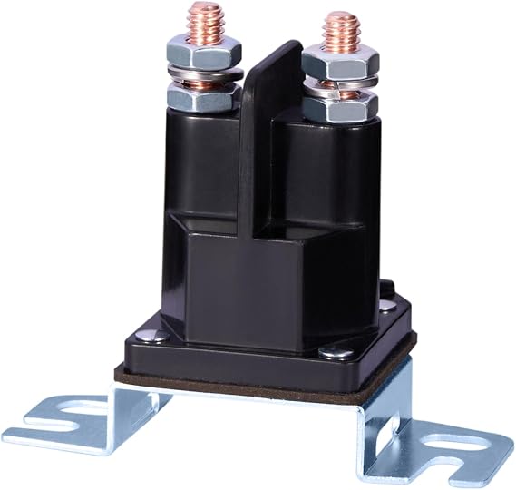 12 Volt Starter Solenoid 691656 790951 555375GS 812-1201-211-05 812-1201-211-06 Compatible with Briggs and Stratton Trombetta Troy-Bilt MTD Lawn Mower