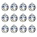 KARSLORA 40mm Glass Crystal Ball Prism Rainbow Maker Feng Shui Lamp Hanging Drop Chandelier Pendants Window Suncatchers, 12 Pack, Clear