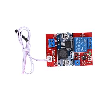 5V 12V 24V Flame Sensor Module Fire Alarm Control Relay Switch with 50cm Long Lead Wire for Fire Light Detection