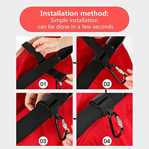 Carrinho Portáteis, Clipes carrinho convenientes multiuso para bolsa fraldas, Pendure sua bolsa saco