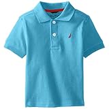 Nautica Baby-Boys Infant Short Sleeve Pique Polo
