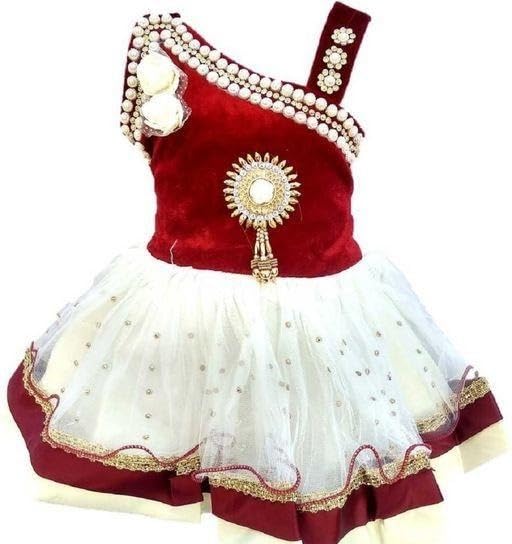 Toddler Girl Net Frock Floral Pattern Casual Dress Summer Birthday Outfit Clothing Multi 0-1 Years Multicolour - Review, Price and Buying Guide