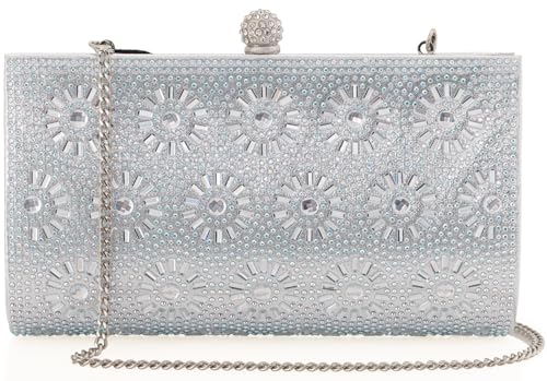 nodeber Women's Evening Handbag Crystals Rhinestone Clutch Purse by nodeber - Used condition - US$21.44