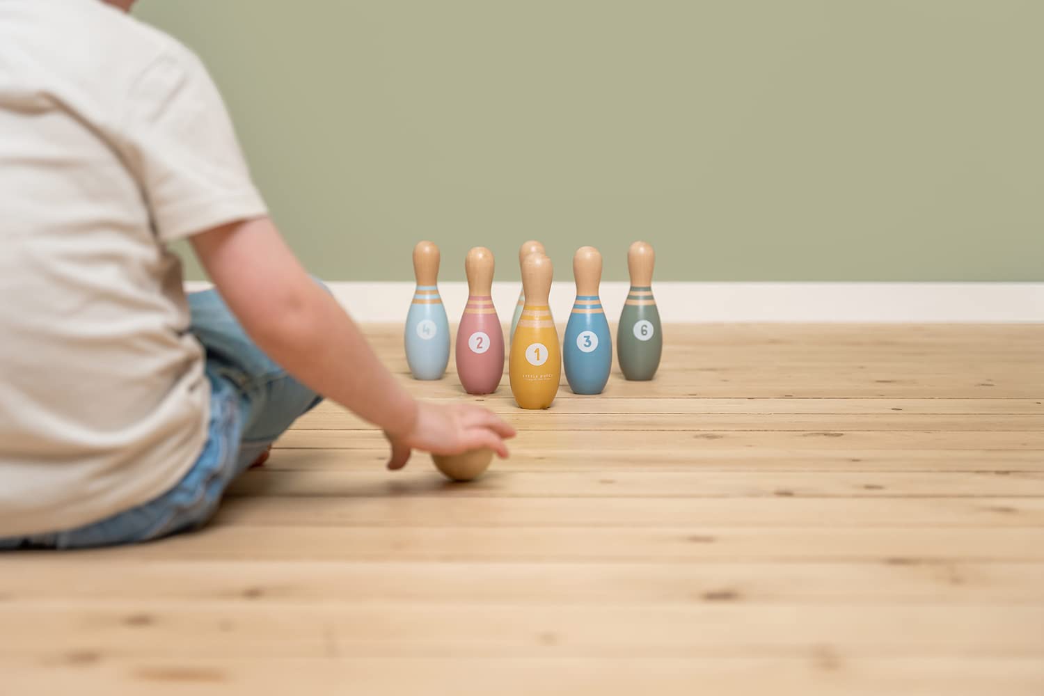 Little Dutch 7110 FSC Holz Kegelspiel