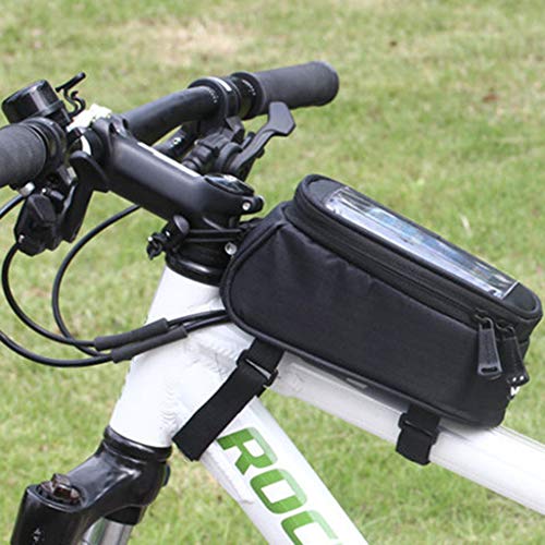 Axiba Bolsa para suporte de celular para bicicleta – Bolsa esportiva de armazenamento impermeável pa
