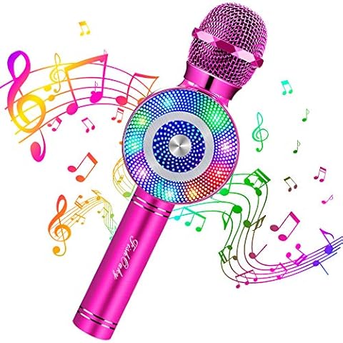 Micrófono Karaoke Portátil FISHOAKY 4 en 1 Cover