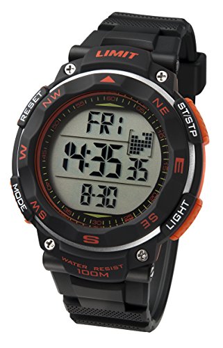 Limit Pro XR Men's Digital Watch with LCD Dial Digital Display and Black Plastic Strap 5485.01