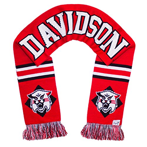 Tradition Scarves Davidson College Scarf - Davidson Wildcats Classic Knitted