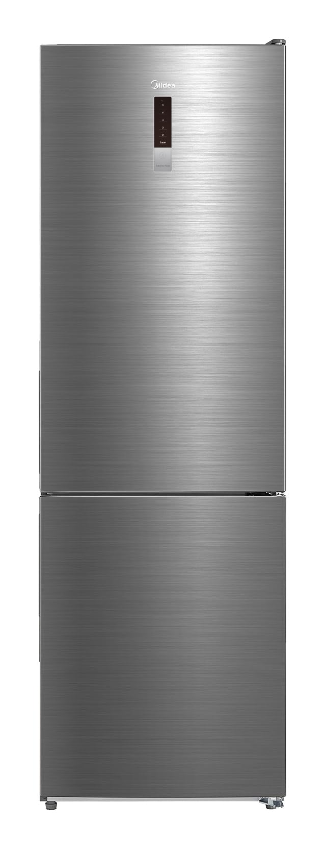 Midea MDRB424FGD46OE - Frigorifero No Frost Combinato 310 Litri Inox Classe Energetica D