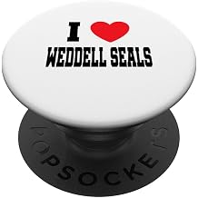 I Love Weddell Seals PopSockets Standard PopGrip