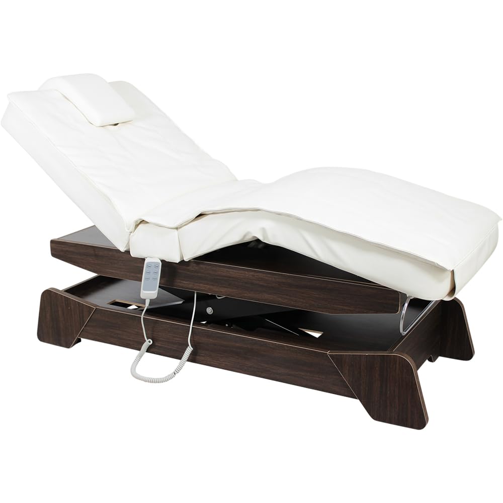 Medeo EL. Therapiellette 040208 - Lettino da massaggio, colore: Bianco/Caffè