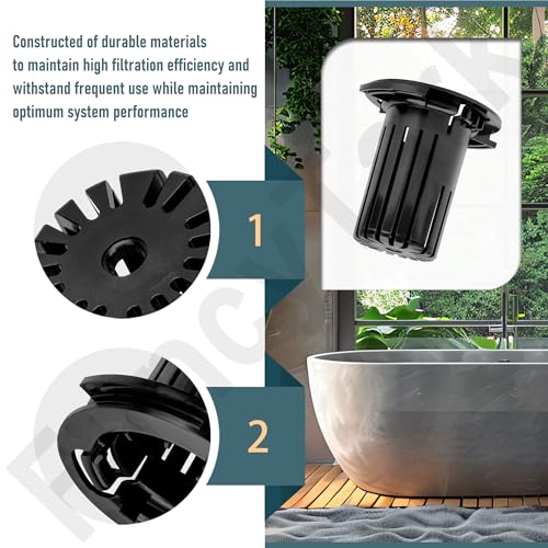 Image of Filter Screen Replacement for E-Z Lock System, 3.65 inch L x 3.55 inch H x 3.15 inch D | Easy to Install, Durable Construction, Replace DIM01510-501, Replace 1510-501, Replace 1510 501