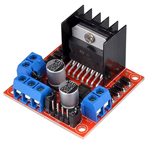 Hiletgo 3-01-0032-4PCS L298N Motor Driver Controller Board Module Stepper Motor Dc Dual H-Bridge thumb #2