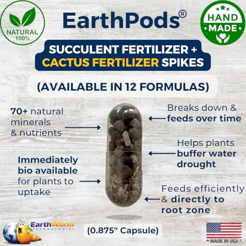 EarthPods® Fertilizante Orgánico para Cactus y Suculentas miniatura 2