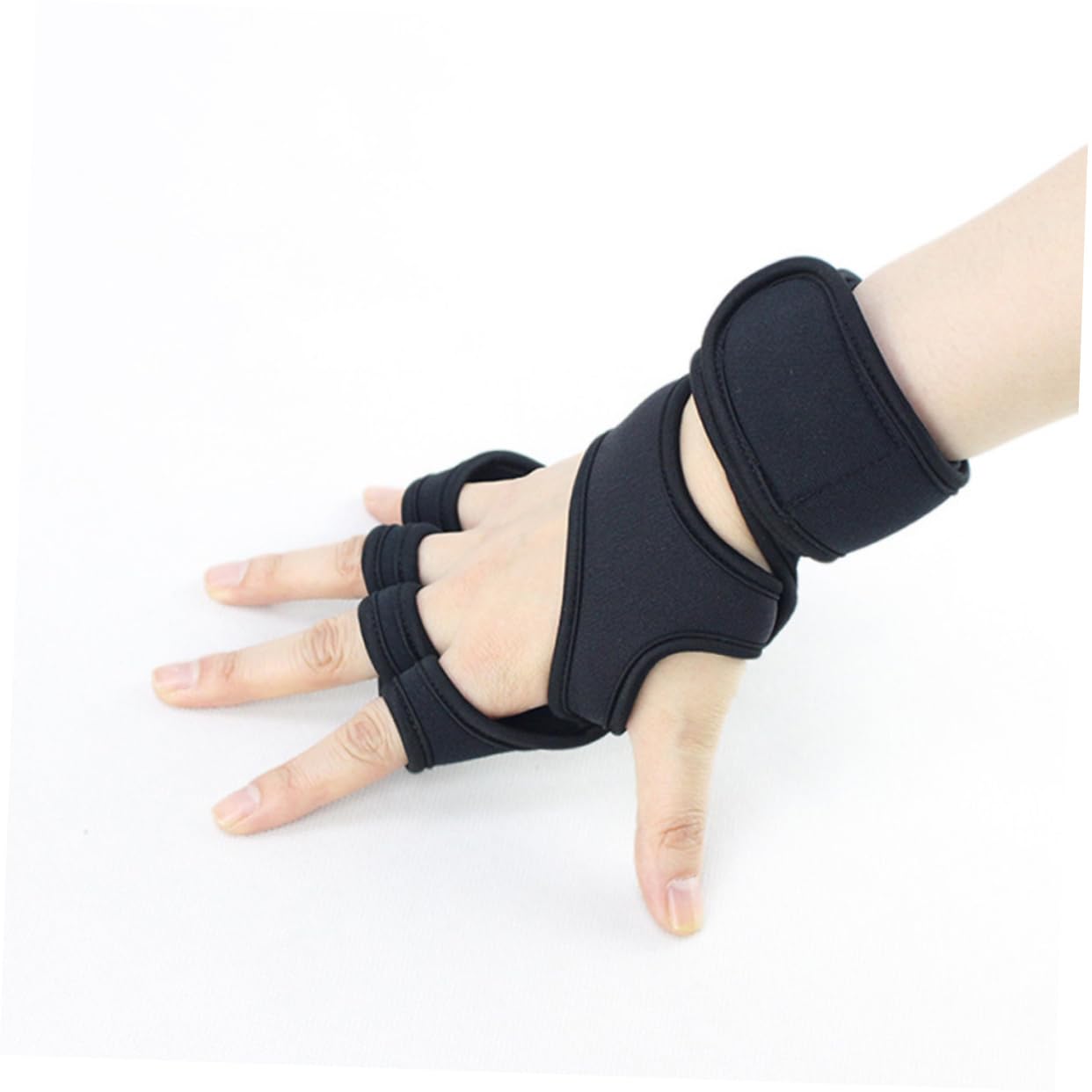 Uonlytech 3 Paia Di Guanti Da Ciclismo Fitness A Mezze Dita Da Uomo/donna Robusti Con Palmo Protettivo in Silicone Per Sollevamento Pesi