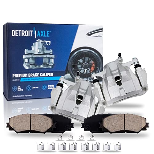 Image of Detroit Axle - Front Brake Kit for Toyota Corolla Matrix Pontiac Vibe