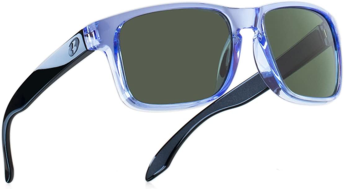 Bnus italy made classic sunglasses corning real glass lens w. polarized option