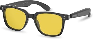 articulo Energy Sistem Day Mode - Gafas Inteligentes Lente Amarilla/Filtro Luz Azul y UV400 / Bluetooth y Audio Open Ear/Sensor Hall Encendido Auto / IPX5 Resistente al Agua / 5h Autonomía