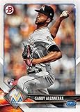 Baseball MLB 2018 Bowman #37 Sandy Alcantara NM Near Mint RC Rookie Marlins
