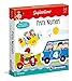 Clementoni Sapientino Primi Numeri, gioco educativo 3 anni tessere illustrate, 9 mini puzzle bambini, gioco per imparare i numeri, Made in Italy, 11958