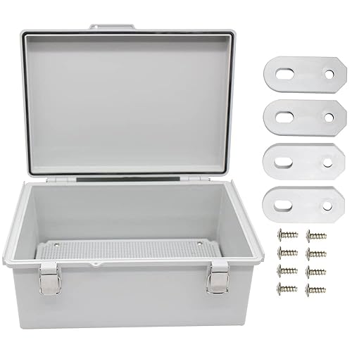 Miniatura 9 de Carcasa de plástico impermeable IP67 de gran tamaño para caja de conexiones eléctricas, carcasa de plástico ABS eléctrico, carcasa de plástico