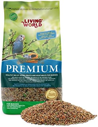 Living World Premium Mix For Budgies, 908 g (2 lb)