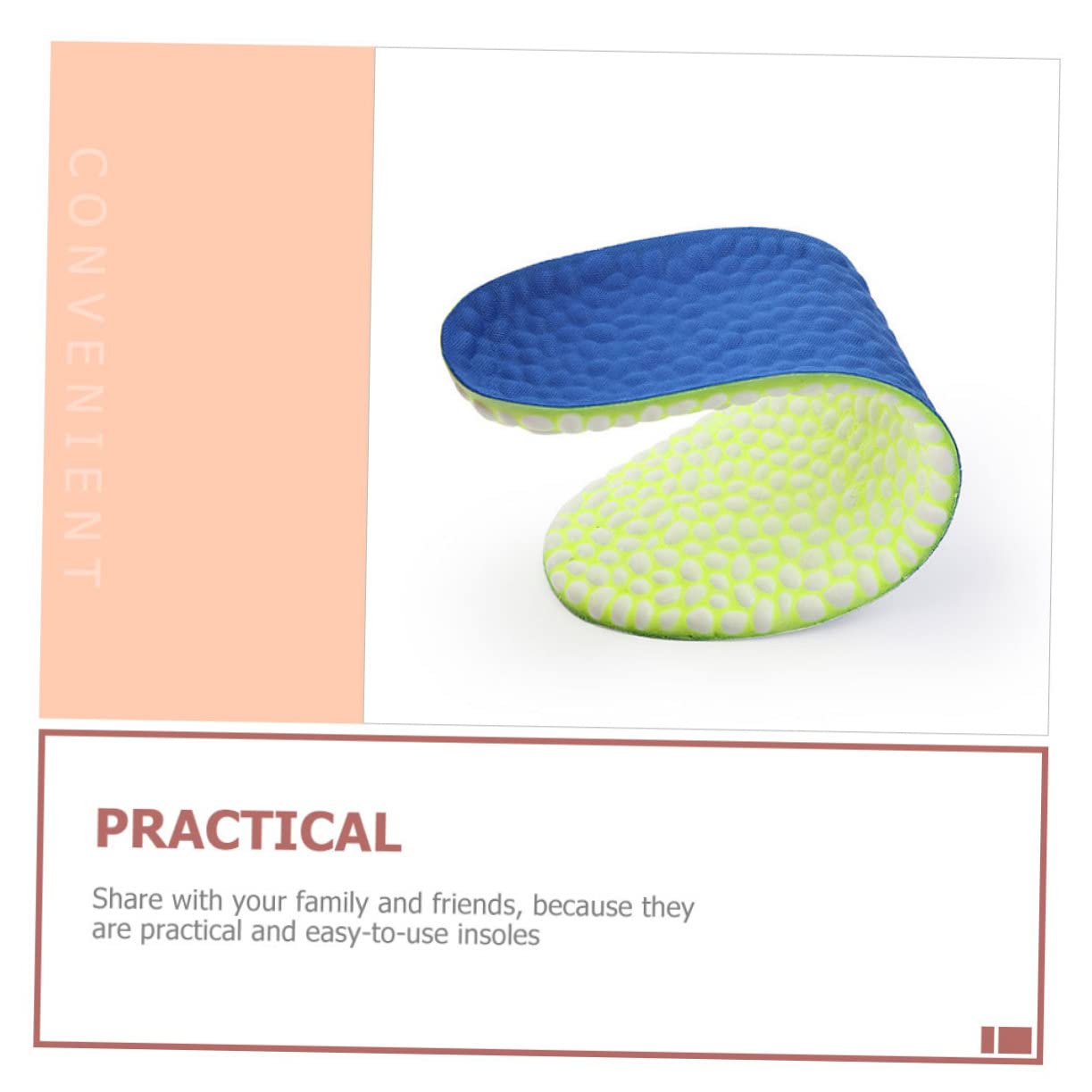 Healeved 4paare Atmungsaktive Tpu-foaming-sohlen Massage-einlegesohlen Für Sport Und Freizeitschuhe Schweißabsorbierend Stoßdämpfend Individuell Zuschneidbar