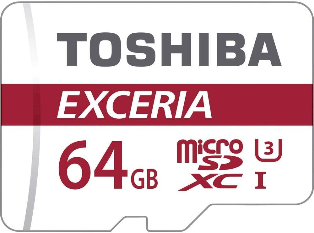 TOSHIBA Kioxia Exceria M302 64GB Micro SD Memory Card 90 MB/s 4K - THN-M302R0640EA