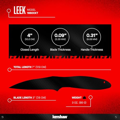 image for Kershaw Leek Pocket Knife, 3