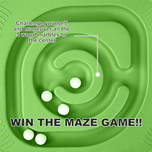 Kids Maze Balance Board - Wobble Trainer for Ski Surf Snowboard, Non-Slip Sensory Rocker Ages 3-12, Core Therapy & Skate Prep - Image 5