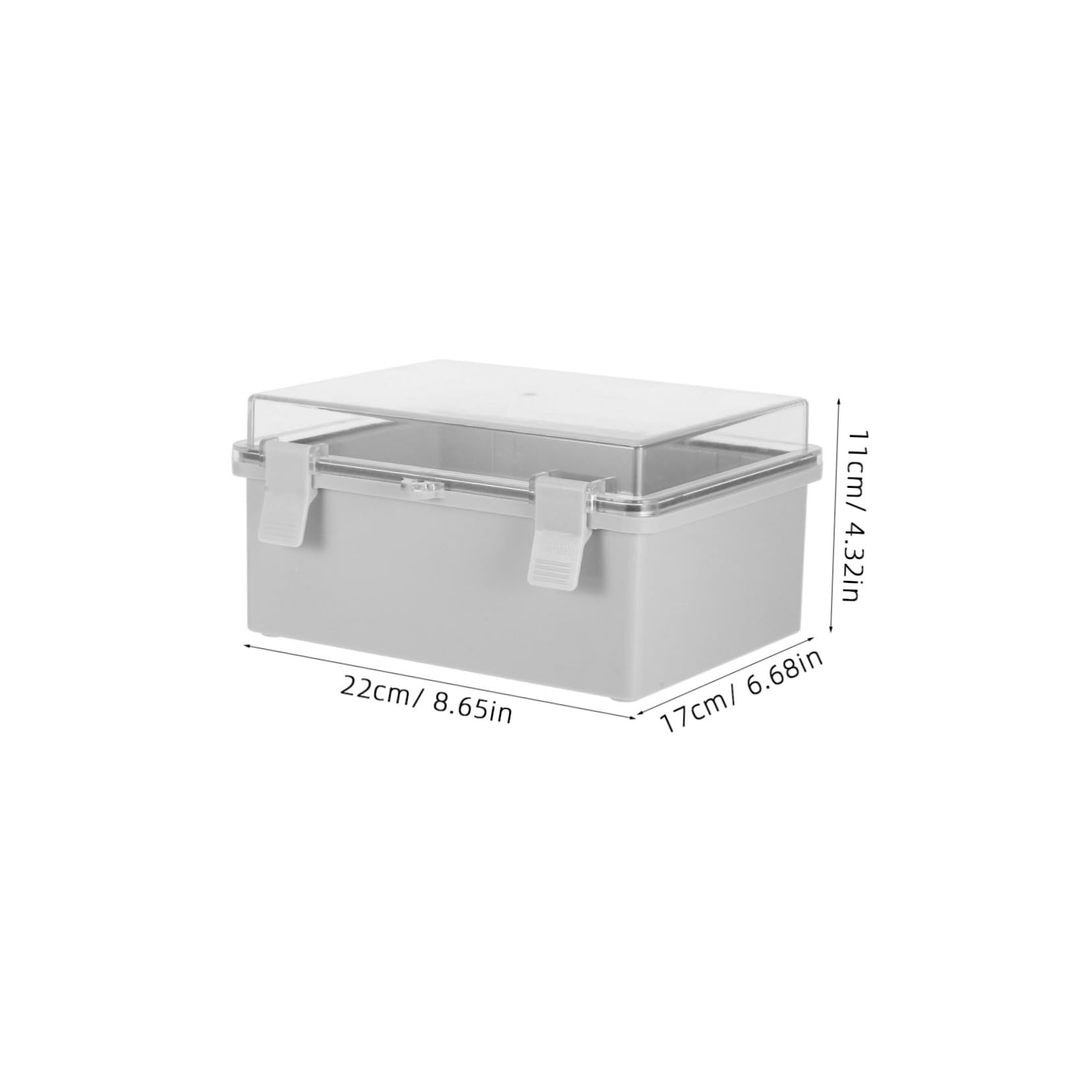 Scatola di Giunzione Elettrica 220×170×110 Plastica