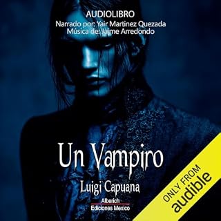 Diseño de la portada del título Un vampiro