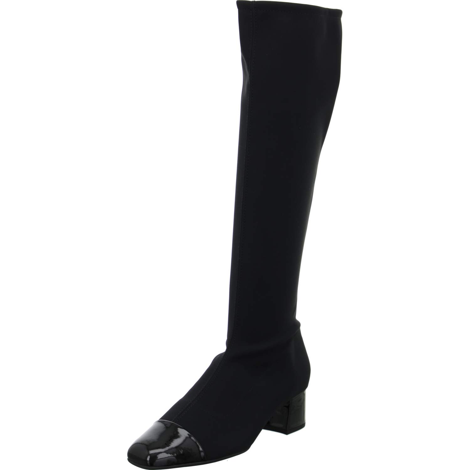 Peter Kaiser Tinja Pull On Stretch Knee High Boots in Black