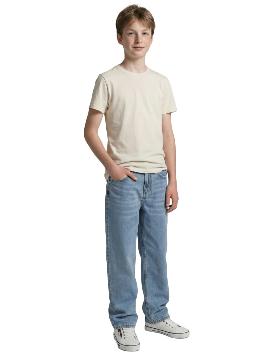 Tom Tailor 1041052 Jean Coupe Baggy Garçon