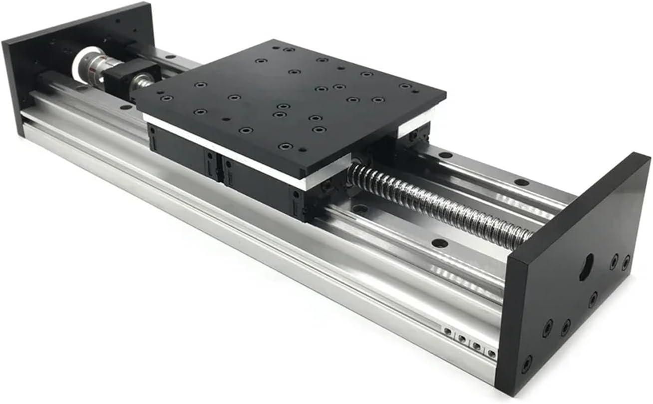 Duty Linear Actuator Double Guide Rail HGR20 4 Sliders Block SFU1605/1610/2005/SFU2010 100~1000MM Stroke Single Axis Robot(2005 Ballscrew,200MM Stroke)
