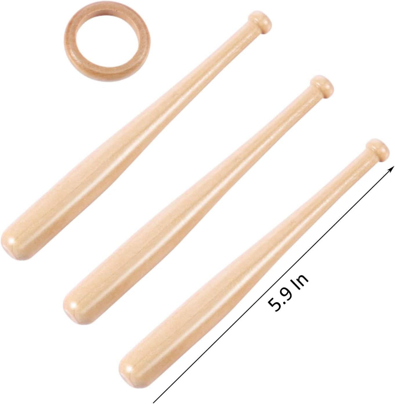 Baseball Display Stand Holder for Balls and Bat - Showcase Centerpiece for Table Decor, for Baseball Sports Lovers