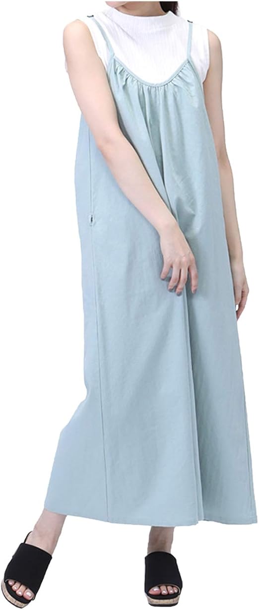 Amazon Co Jp セレクトリベリー ワンピース キャミワンピース ベルト付 取り外し可能 肩紐 サイズ調整 マタニティ レディース E 4807 服 ファッション小物