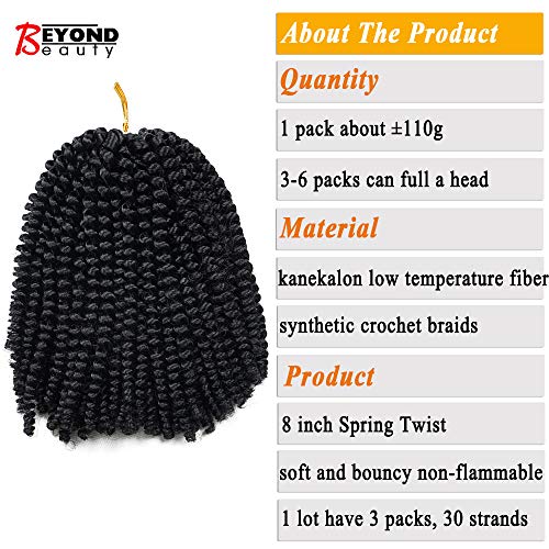 3 Pack Spring Twist Ombre Colori Crochet Colori