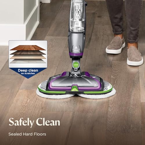 image for BISSELL® Spinwave Cordless Pet Hard Floor Spin Mop Cleaner 18V with w