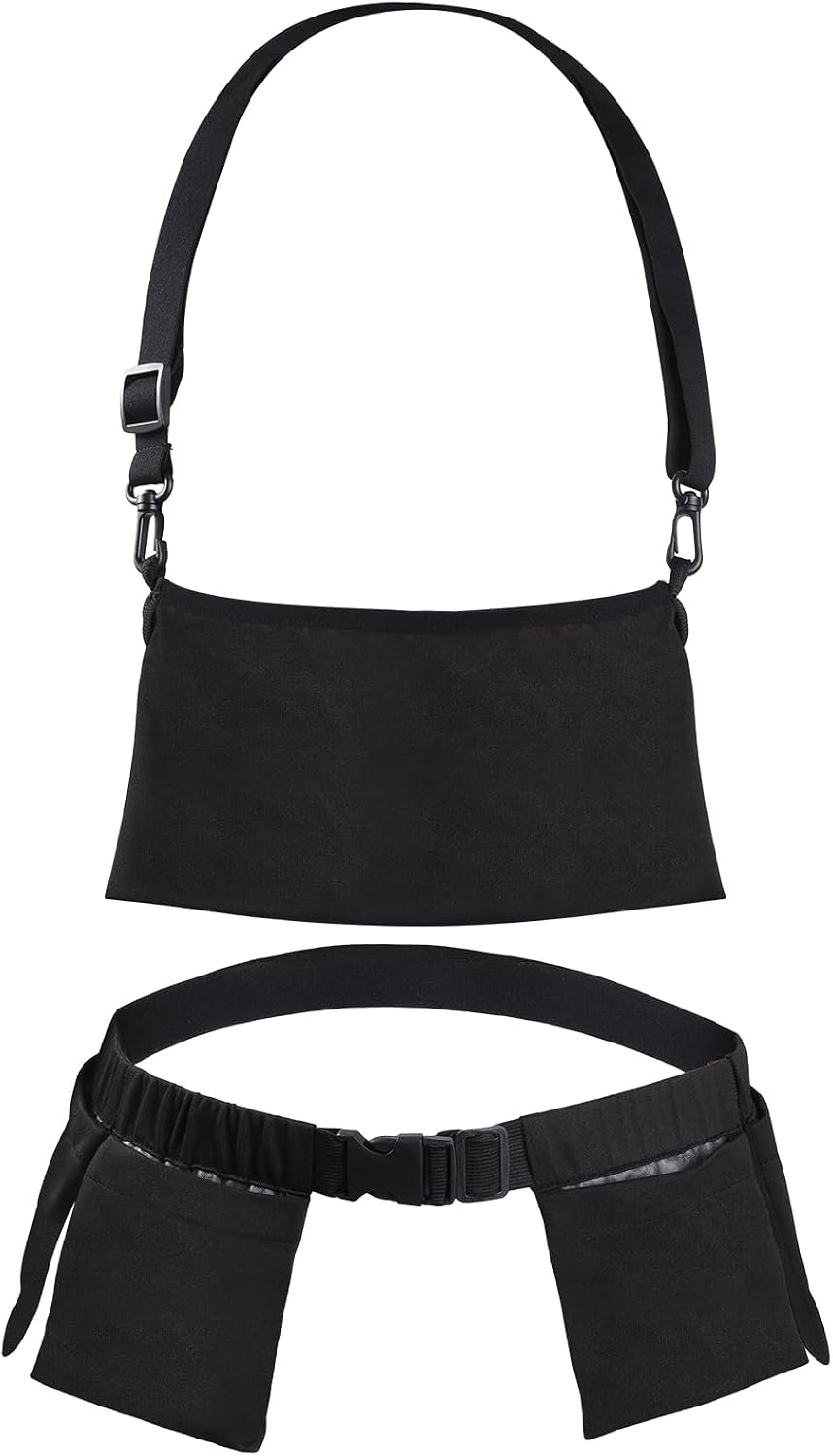 Mastectomy Drain Holder with Shower Bag and 4 Pouch Shower Bag Adjustable Drain Holder After Tummy Tuck, Tummy Tuck Recovery, Mastectomy Recovery Supplies