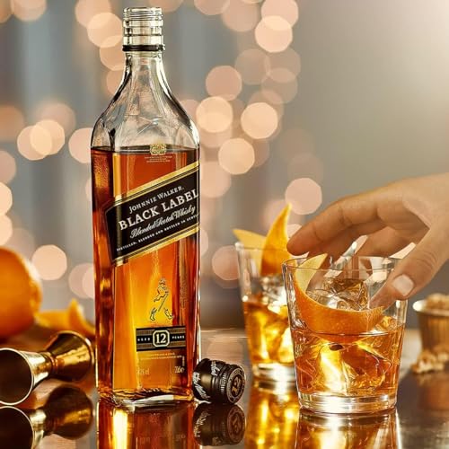 Whisky Johnnie Walker Black Label 12 Anos 1L