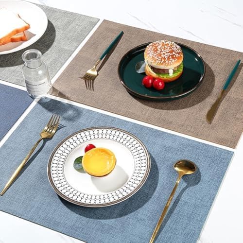 Set de table bleu marine pour table de salle a manger chic - 5