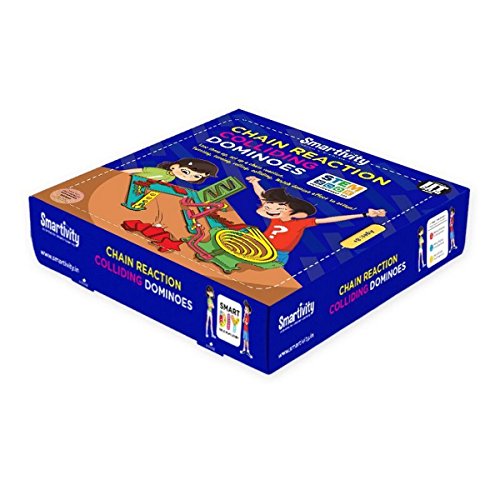Image of Smartivity Marble Slide & Dominoes for Boys & Girls ages 8,9,10,11+ year old, STEM, Learning, Educational, Construction Activity Toy Gift Bundle