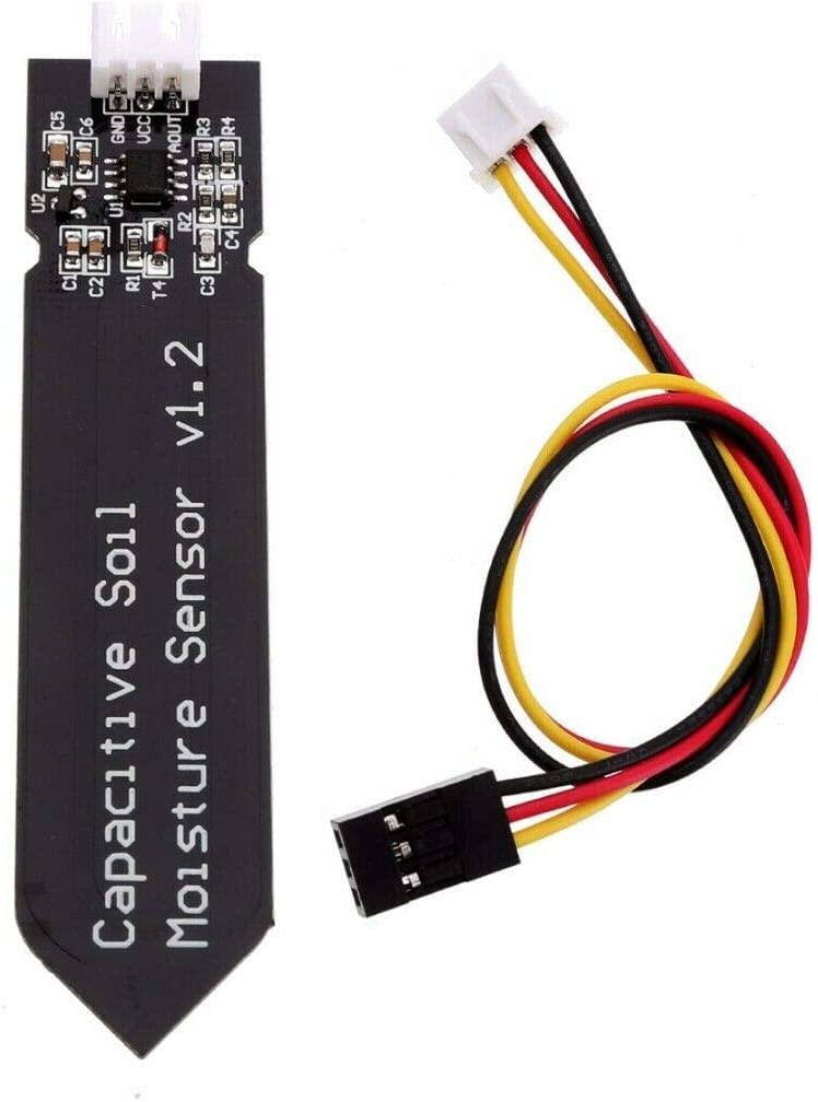 Scriptronics® Capacitive Soil Moisture Sensor Module Wide Voltage 3.3~5.5V with Cable Wire for Arduino (1 Piece) (B0BWKTQ1R5) Amazon Price History, Amazon Price Tracker